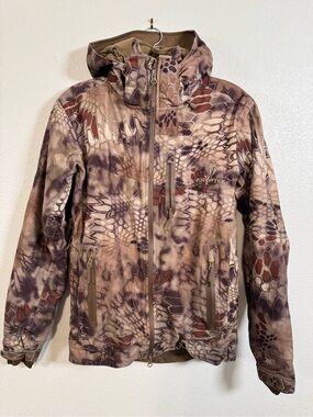 Kryptek Men’s Hooded Field Jacket - Multitone Camo
